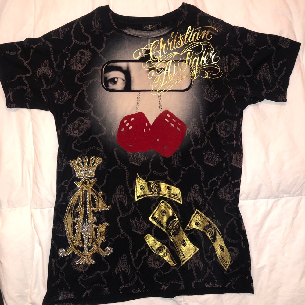 Christian Audigier XXL Mens T shirt